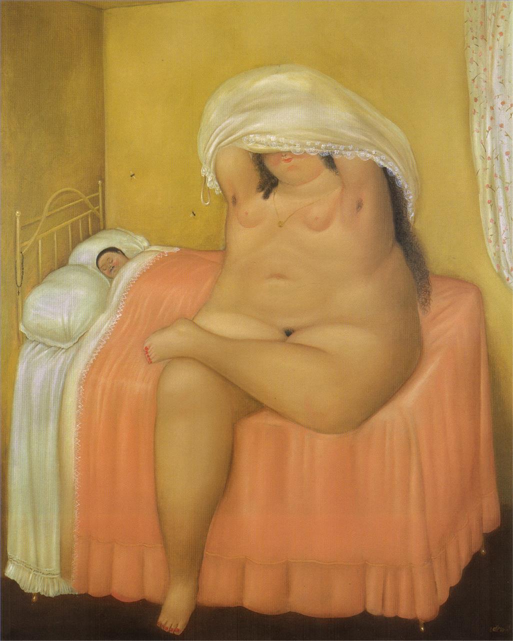 Lovers 3 Fernando Botero Oil Paintings